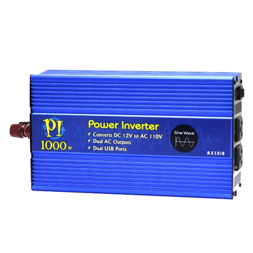 Dc12v To Ac110v 電源轉換器1000w 正弦波 電源轉換器 產品介紹 麻新電子股份有限公司mashin Electric Corp