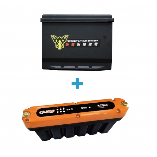 (圖)麻新X語璽 S95 (L)(R) 電池+充電器組合